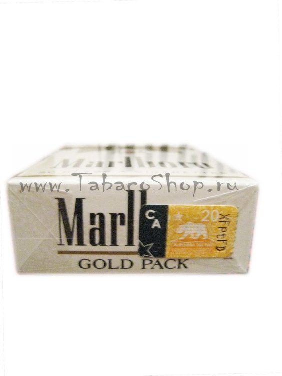 Marlboro gold pack (USA)