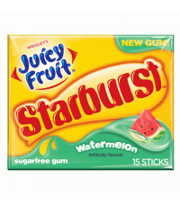 Wrigley's Juicy Fruit Starburst Watermelon
