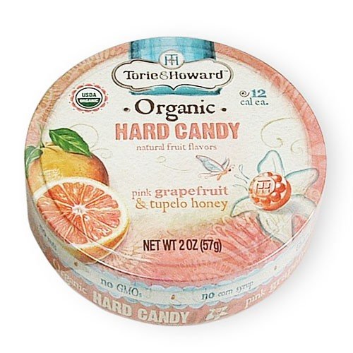 Torie Howard Organic Hard Candy Pink grapefruit & Tupelo honey